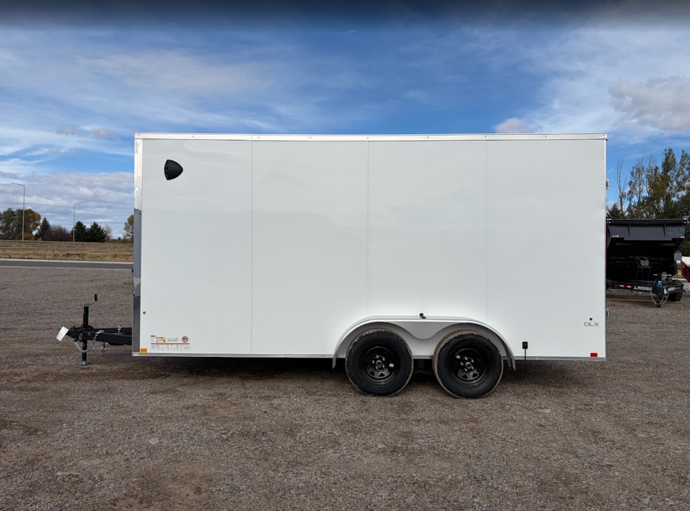 New 2027 Compass 7X16 7K V-Nose Cargo Trailer