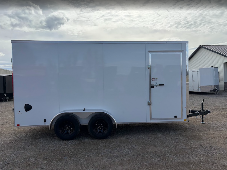 New 2027 Compass 7X16 7K V-Nose Cargo Trailer