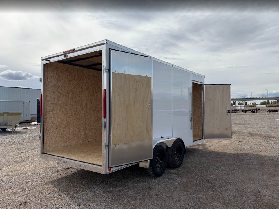 New 2027 Compass 7X16 7K V-Nose Cargo Trailer