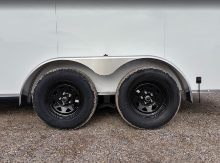 New 2027 Compass 7X16 7K V-Nose Cargo Trailer