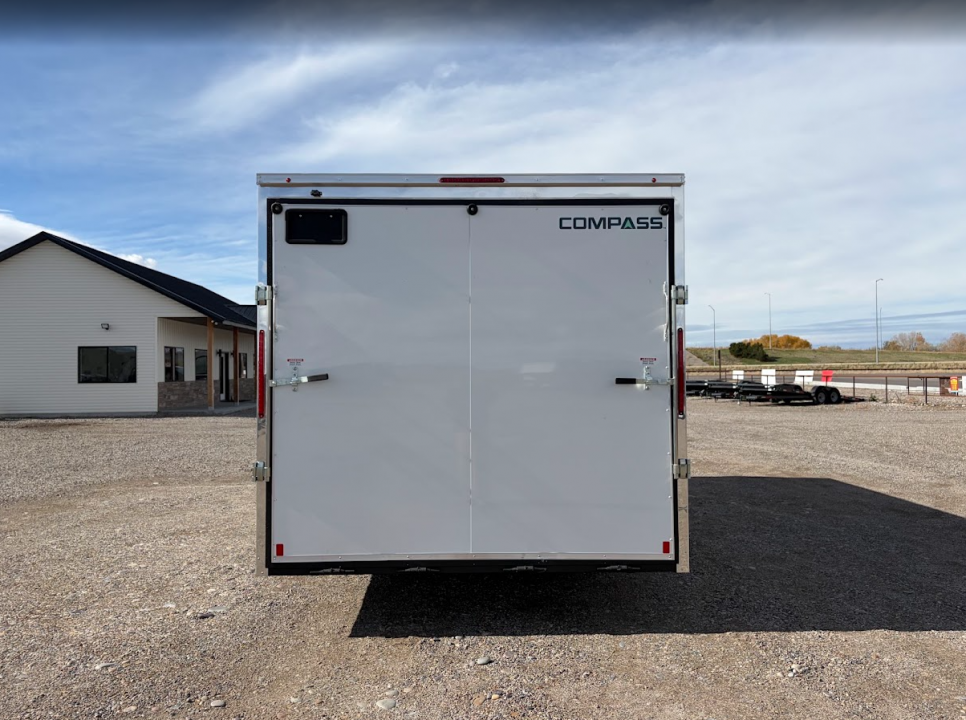 New 2027 Compass 8.5X20 7K V-Nose Cargo Trailer