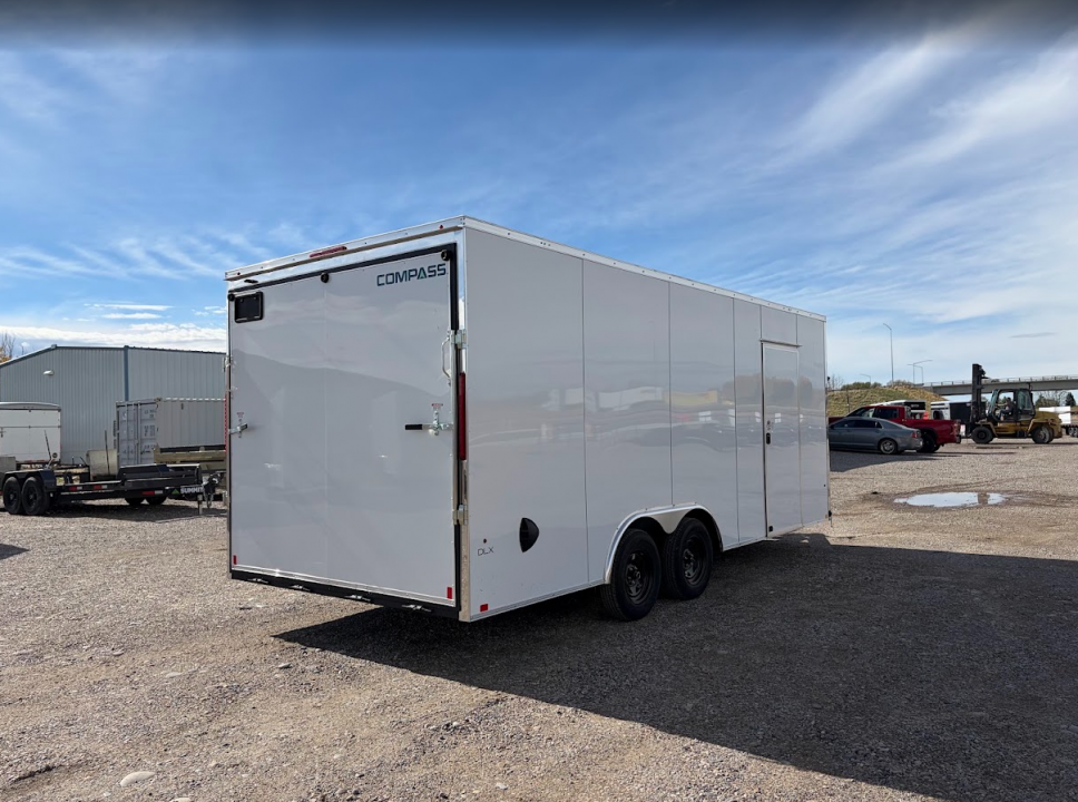 New 2027 Compass 8.5X20 7K V-Nose Cargo Trailer