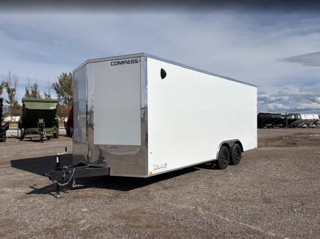 New 2027 Compass 8.5X20 7K V-Nose Cargo Trailer