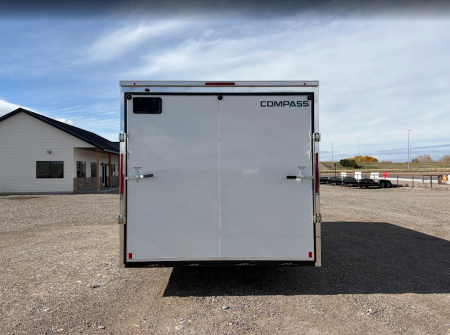 New 2027 Compass 8.5X20 7K V-Nose Cargo Trailer