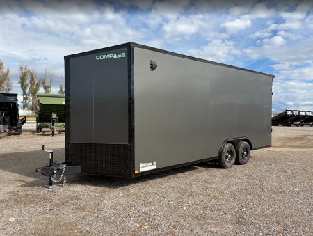 New 2027 Compass 8.5X20 10K V-Nose Cargo Trailer