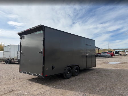 New 2027 Compass 8.5X20 10K V-Nose Cargo Trailer