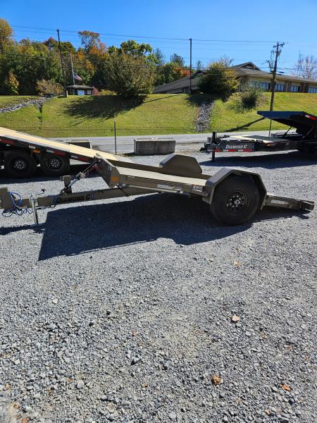New 2027 Diamond C DSA107 Tilt Trailer RUB RAIL ,14PLY TIRES WITH SPARE