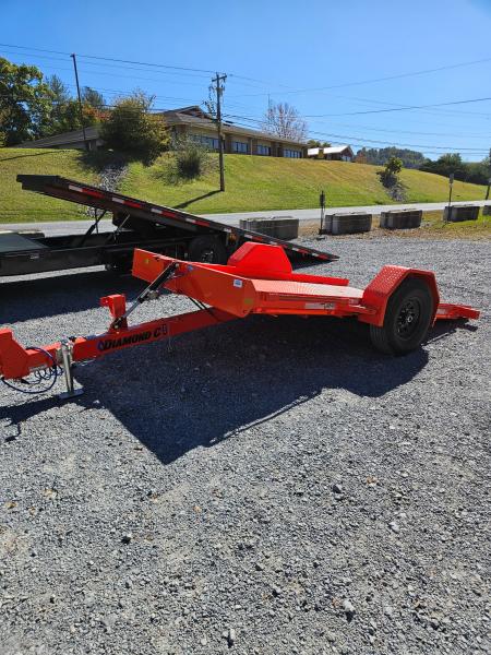 New 2027 Diamond C DSA107 Tilt Trailer 77”X12’ 14PLY TIRES WITH SPARE