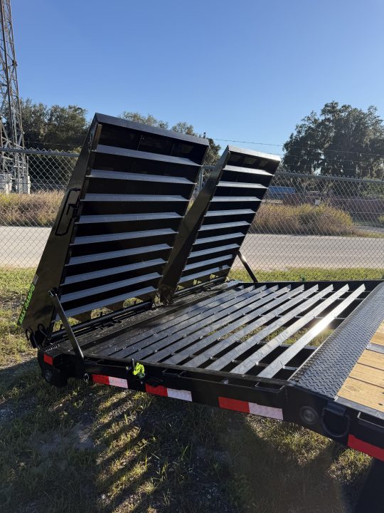 New 2027 Load Trail GP0232102 Flatbed Trailer; MAX RAMPS; LED LIGHTS;WINCH PLATE