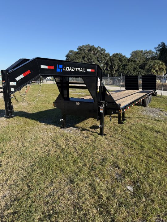 New 2027 Load Trail GP0232102 Flatbed Trailer; MAX RAMPS; LED LIGHTS;WINCH PLATE