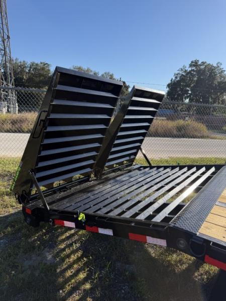 New 2027 Load Trail GP0232102 Flatbed Trailer; MAX RAMPS; LED LIGHTS;WINCH PLATE