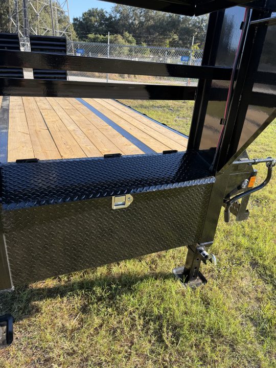 New 2027 Load Trail GP0228102 Flatbed Trailer; MAX RAMPS; MUD FLAPS; WINCH PLATE