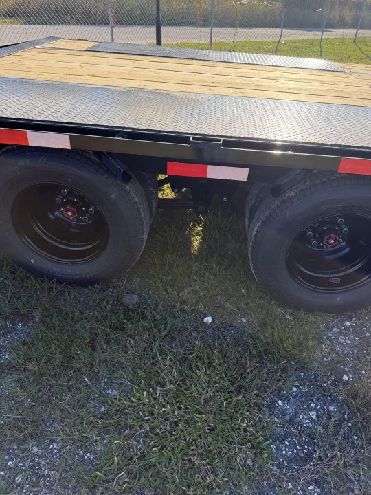 New 2027 Load Trail GP0228102 Flatbed Trailer; MAX RAMPS; MUD FLAPS; WINCH PLATE