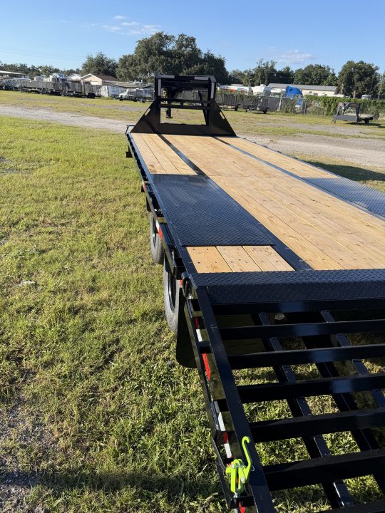 New 2027 Load Trail GP0228102 Flatbed Trailer; MAX RAMPS; MUD FLAPS; WINCH PLATE