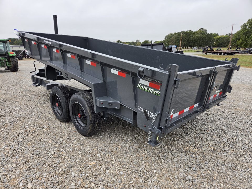 New 2027 Lamar 83X16 TANDEM TELESCOPIC DUMP W/8K AXLES & 24" SIDES