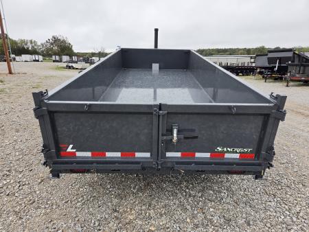 New 2027 Lamar 83X16 TANDEM TELESCOPIC DUMP W/8K AXLES & 24" SIDES