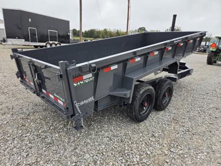New 2027 Lamar 83X16 TANDEM TELESCOPIC DUMP W/8K AXLES & 24" SIDES