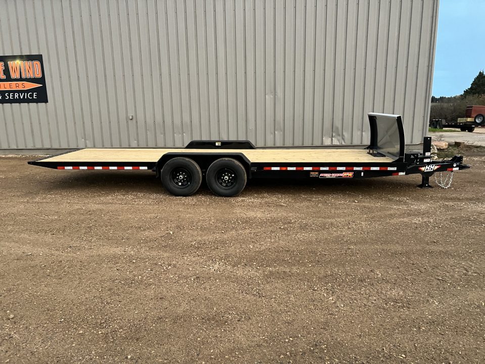 New 2027 H&H Trailers 24' Speed Loader Tilt Trailer