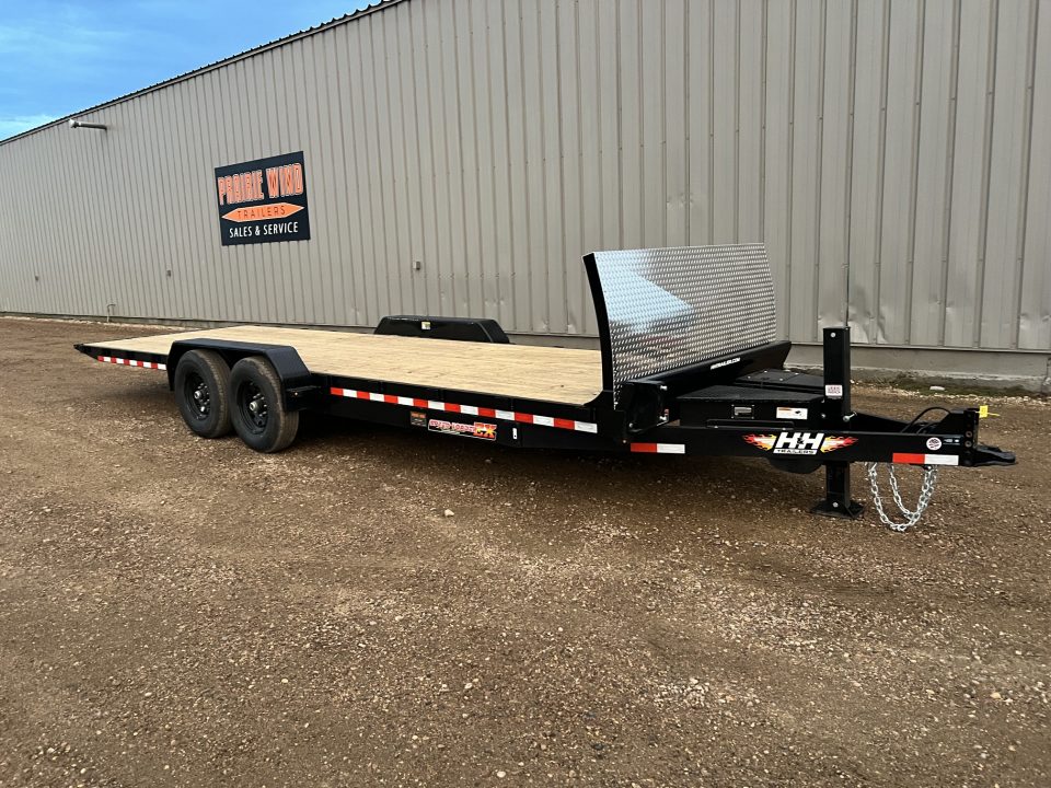 New 2027 H&H Trailers 24' Speed Loader Tilt Trailer