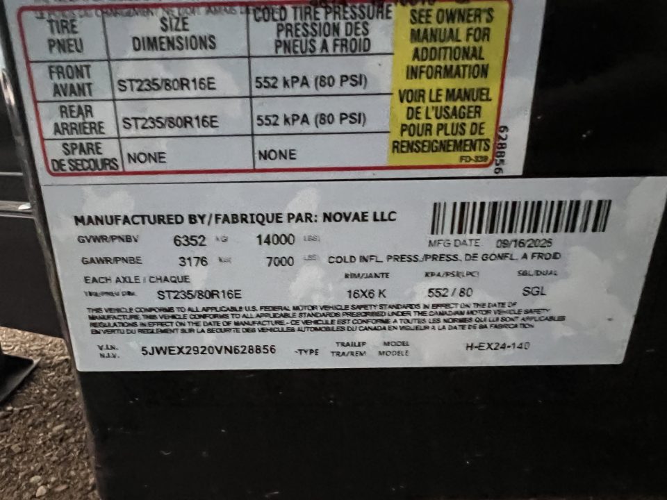 New 2027 H&H Trailers 24' Speed Loader Tilt Trailer