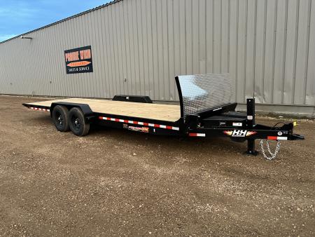 New 2027 H&H Trailers 24' Speed Loader Tilt Trailer