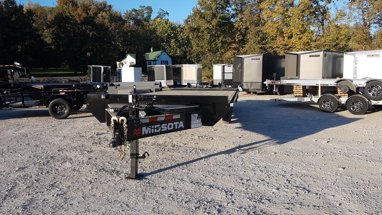 New 2027 Midsota FBGD 102x24 14K Deckover Trailer