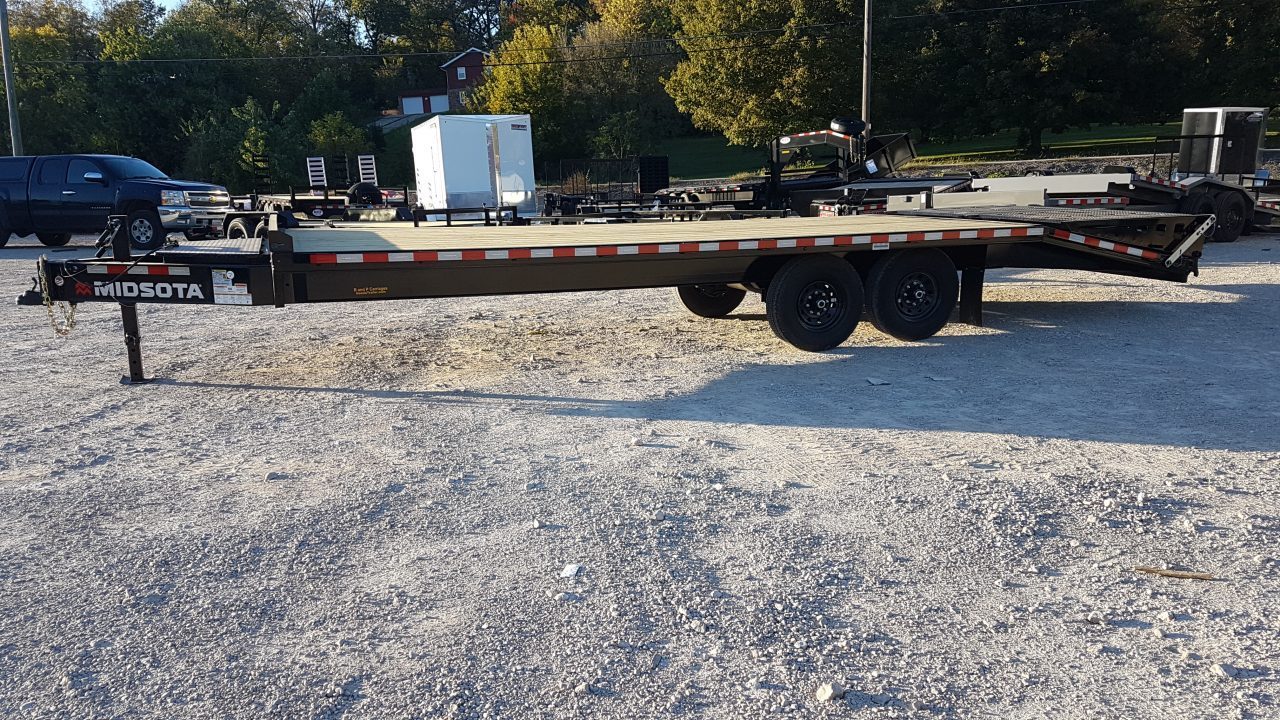 New 2027 Midsota FBGD 102x24 14K Deckover Trailer