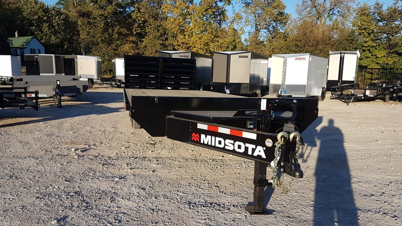 New 2027 Midsota FBGD 102x24 14K Deckover Trailer