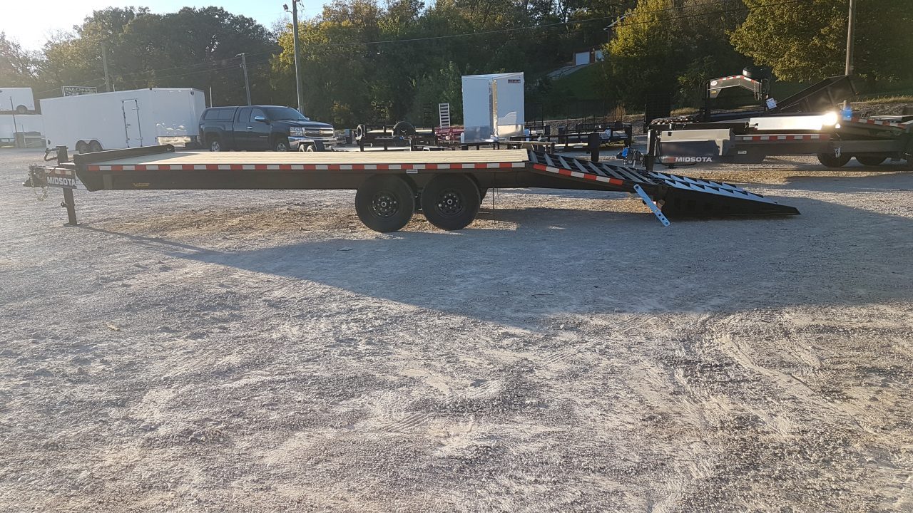 New 2027 Midsota FBGD 102x24 14K Deckover Trailer