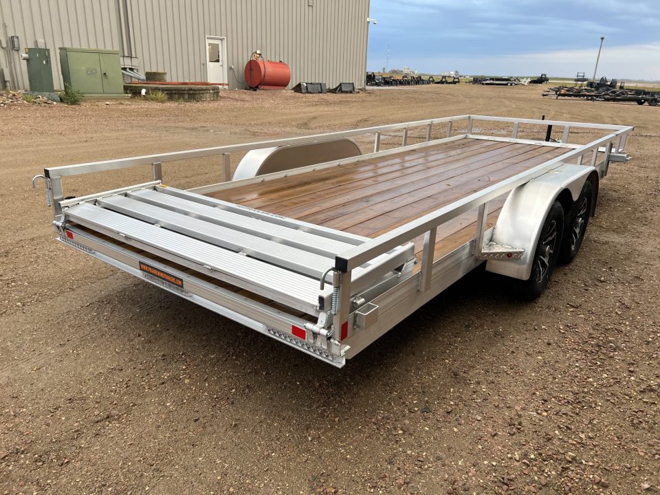 New 2027 H&H Trailers 20' Tandem Aluminum Utility Utility Trailer