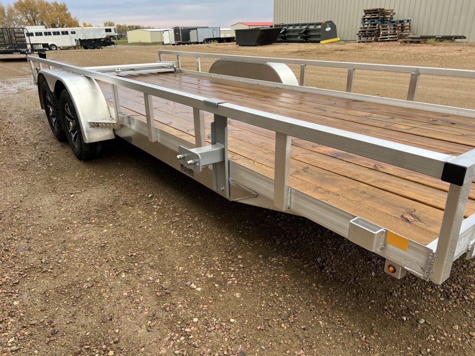 New 2027 H&H Trailers 20' Tandem Aluminum Utility Utility Trailer