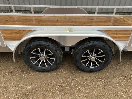 New 2027 H&H Trailers 20' Tandem Aluminum Utility Utility Trailer