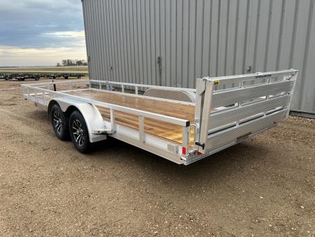 New 2027 H&H Trailers 20' Tandem Aluminum Utility Utility Trailer