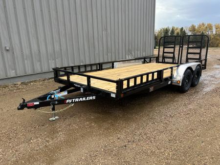 New 2027 PJ Trailers 18' HD Gate Utility Trailer