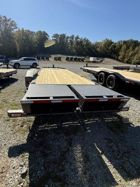 New 2027 Diamond C LPX 207 22’ Equipment Trailer, MAX RAMPS, FORK HOLDERS, WINCH PLATE, 17.5 WHEEL/TIRE UPGRADE
