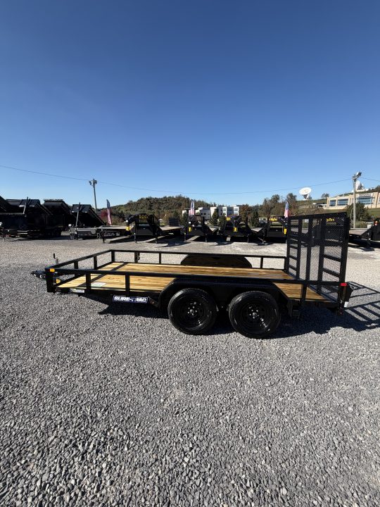 New 2027 Sure-Trac 7x14 Fully Tubular Utility Trailer