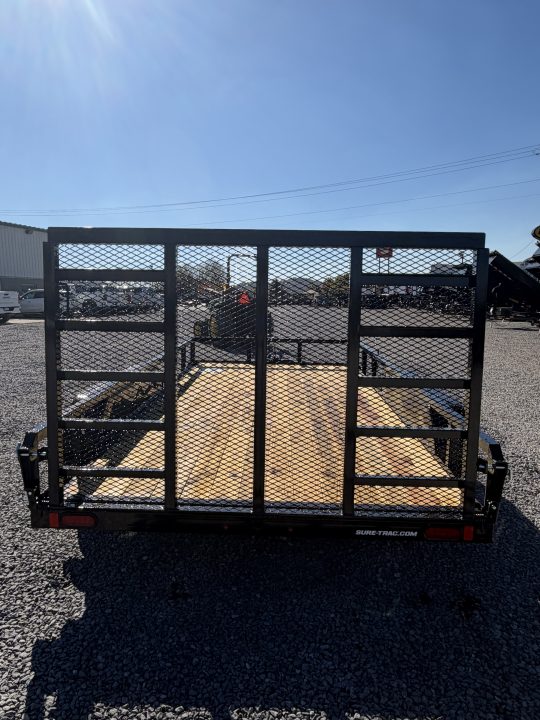 New 2027 Sure-Trac 7x14 Fully Tubular Utility Trailer