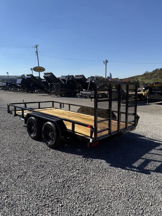 New 2027 Sure-Trac 7x14 Fully Tubular Utility Trailer