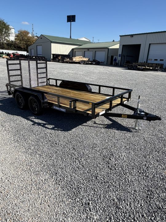 New 2027 Sure-Trac 7x14 Fully Tubular Utility Trailer
