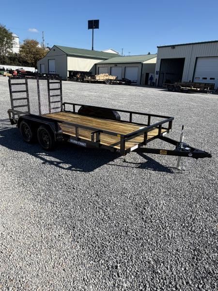 New 2027 Sure-Trac 7x14 Fully Tubular Utility Trailer