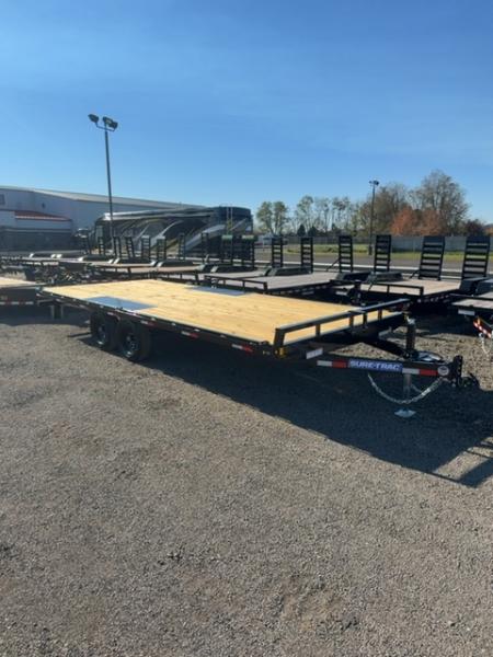 New 2027 Sure-Trac 8.5x20 Low Profile Deckover Trailer