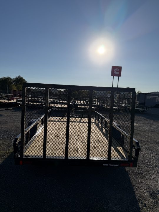 New 2027 Sure-Trac 7x14 Fully Tubular Utility Trailer