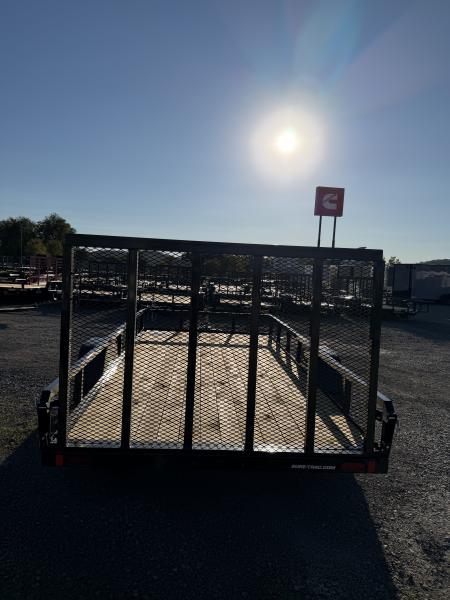 New 2027 Sure-Trac 7x14 Fully Tubular Utility Trailer