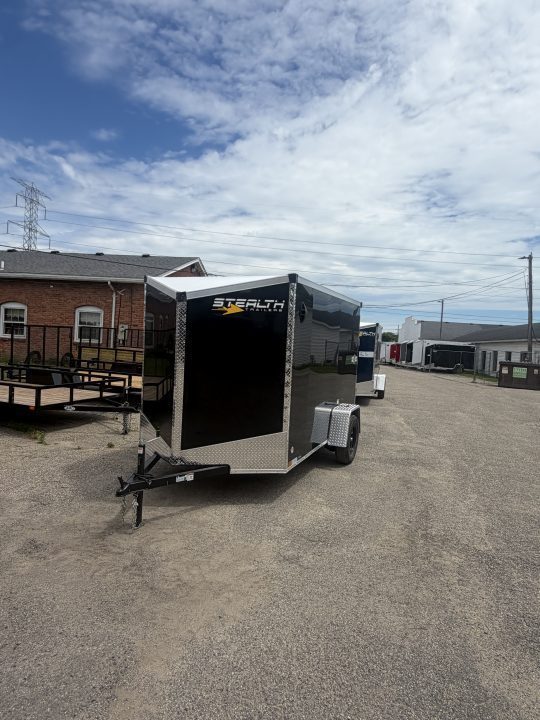 New 2027 Stealth Mustang 6 x 10 Enclosed Trailer w/ Ramp (Single) Cargo / Enclosed Trailer NEW MODEL - Screwless and Light Lid Roofing !!