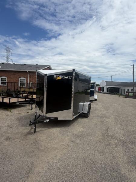 New 2027 Stealth Mustang 6 x 10 Enclosed Trailer w/ Ramp (Single) Cargo / Enclosed Trailer NEW MODEL - Screwless and Light Lid Roofing !!