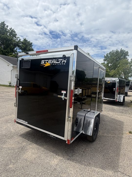New 2027 Stealth Mustang 6 x 10 Enclosed Trailer w/ Ramp (Single) Cargo / Enclosed Trailer NEW MODEL - Screwless and Light Lid Roofing !!