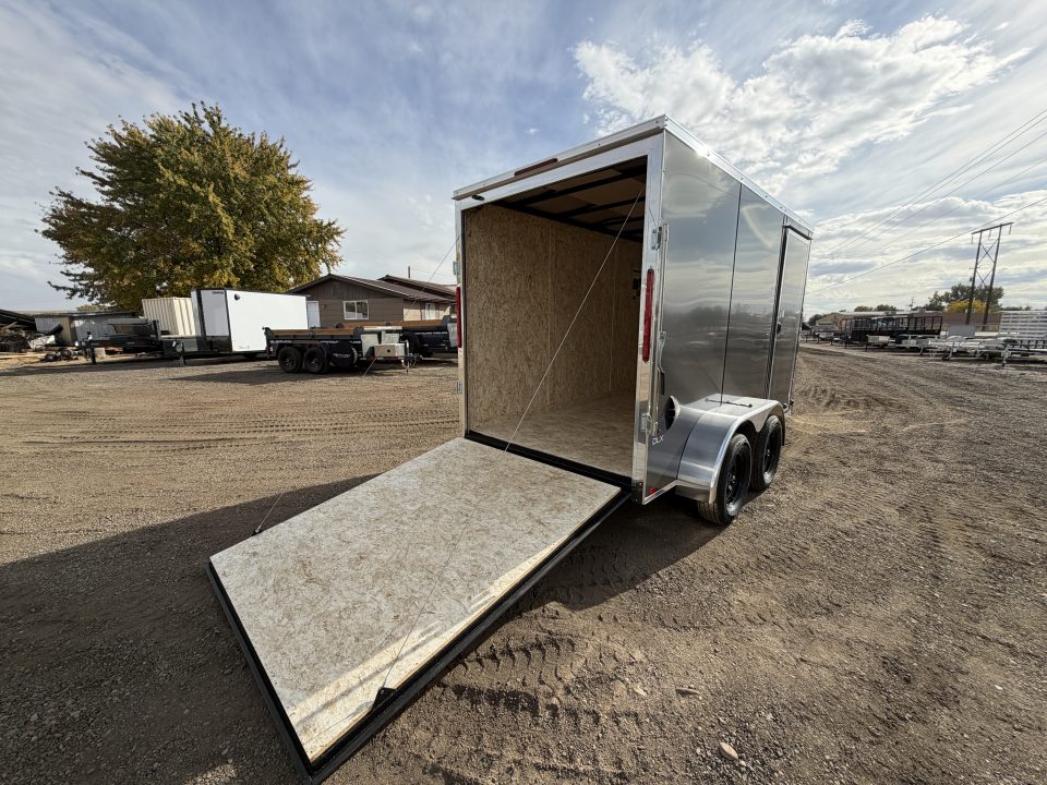New 2027 Compass 6x12 V-Nose Cargo Trailer