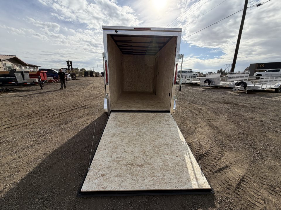 New 2027 Compass 6x12 V-Nose Cargo Trailer