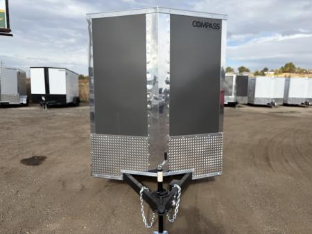 New 2027 Compass 6x12 V-Nose Cargo Trailer