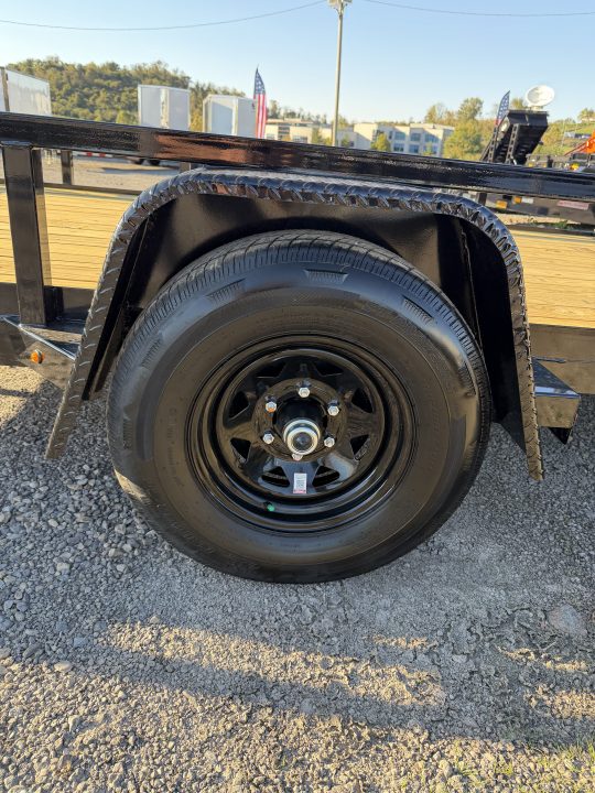 New 2027 Sure-Trac 7x14 Fully Tubular Utility Trailer